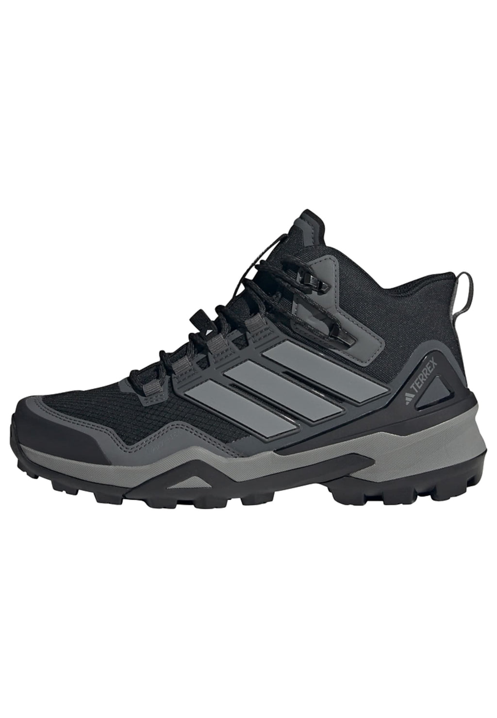 TERREX SKYCHASER MID GTX W - Hiking shoes - core black   grey three   grey six