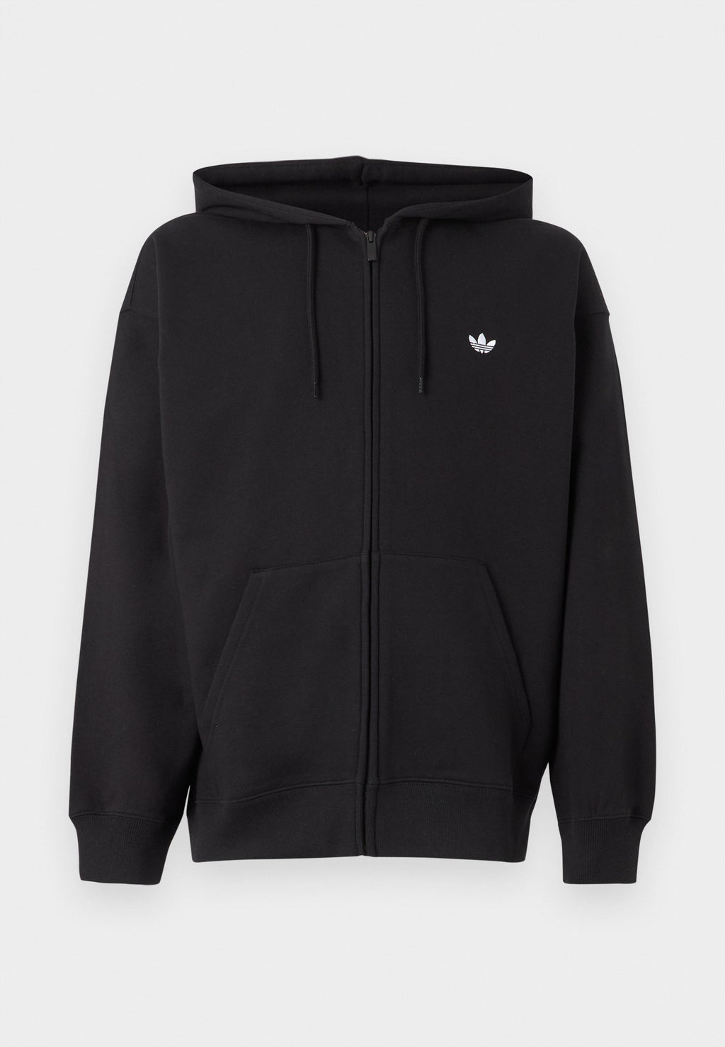 Zip-up sweatshirt - black