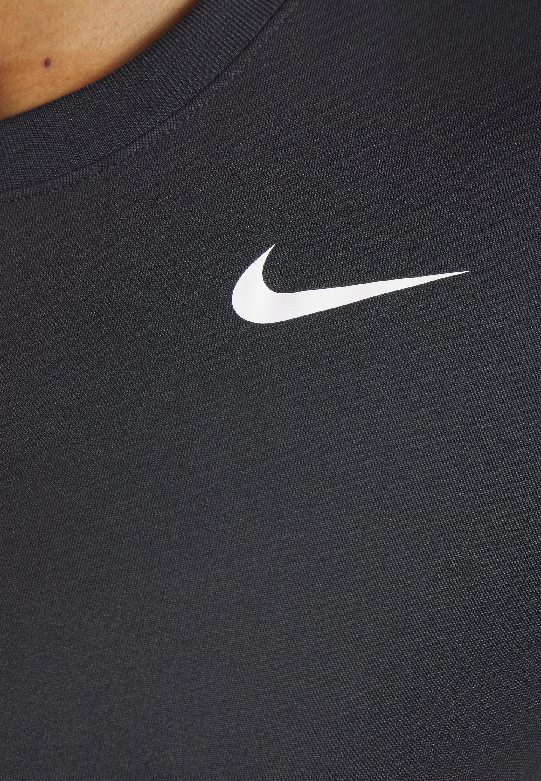 TEE - Sports T-shirt - black/white