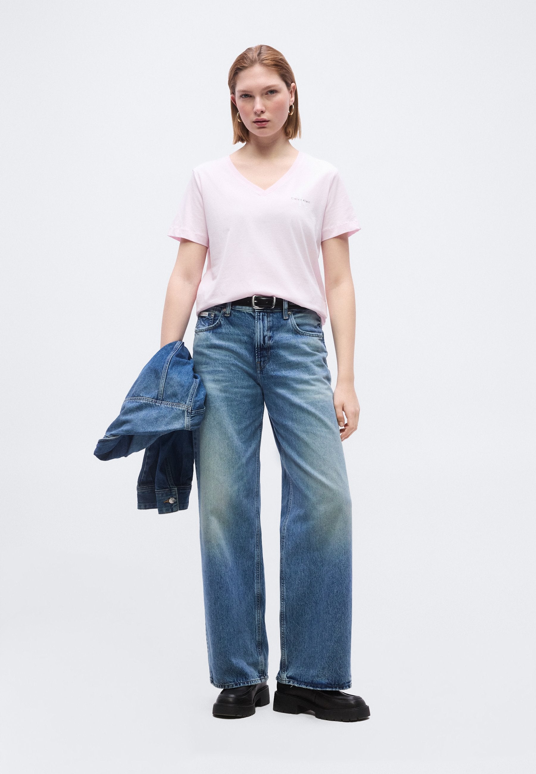 MONOLOGO TEE 2 PACK - Basic T-shirt - cradle pink/black