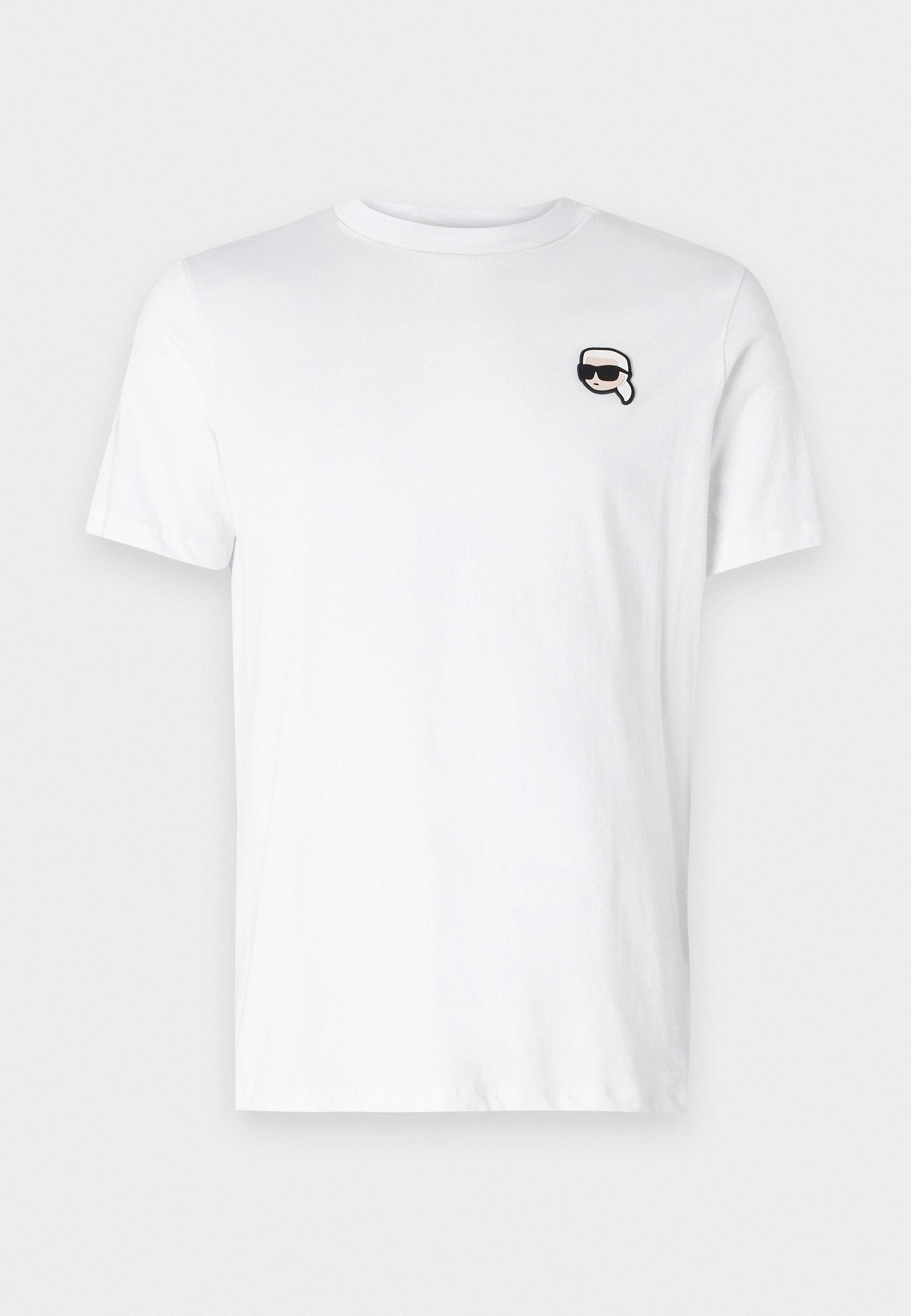 CREWNECK - Print T-shirt - white