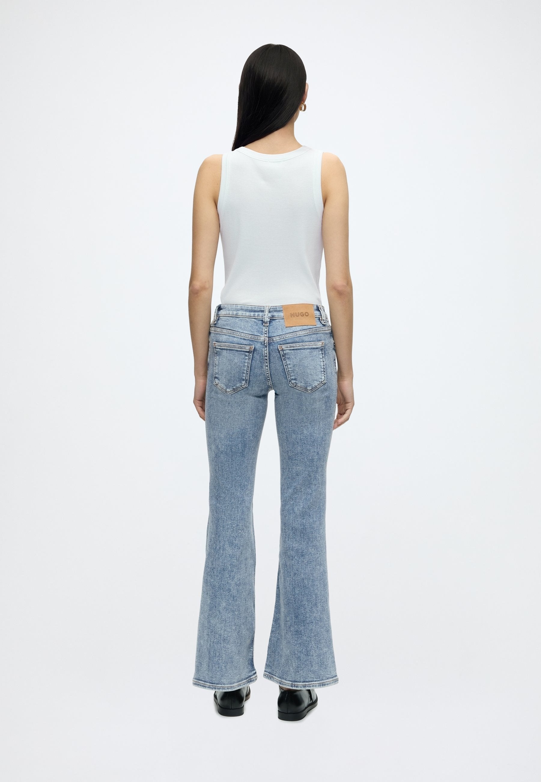 GELISSA - Flared Jeans - navy