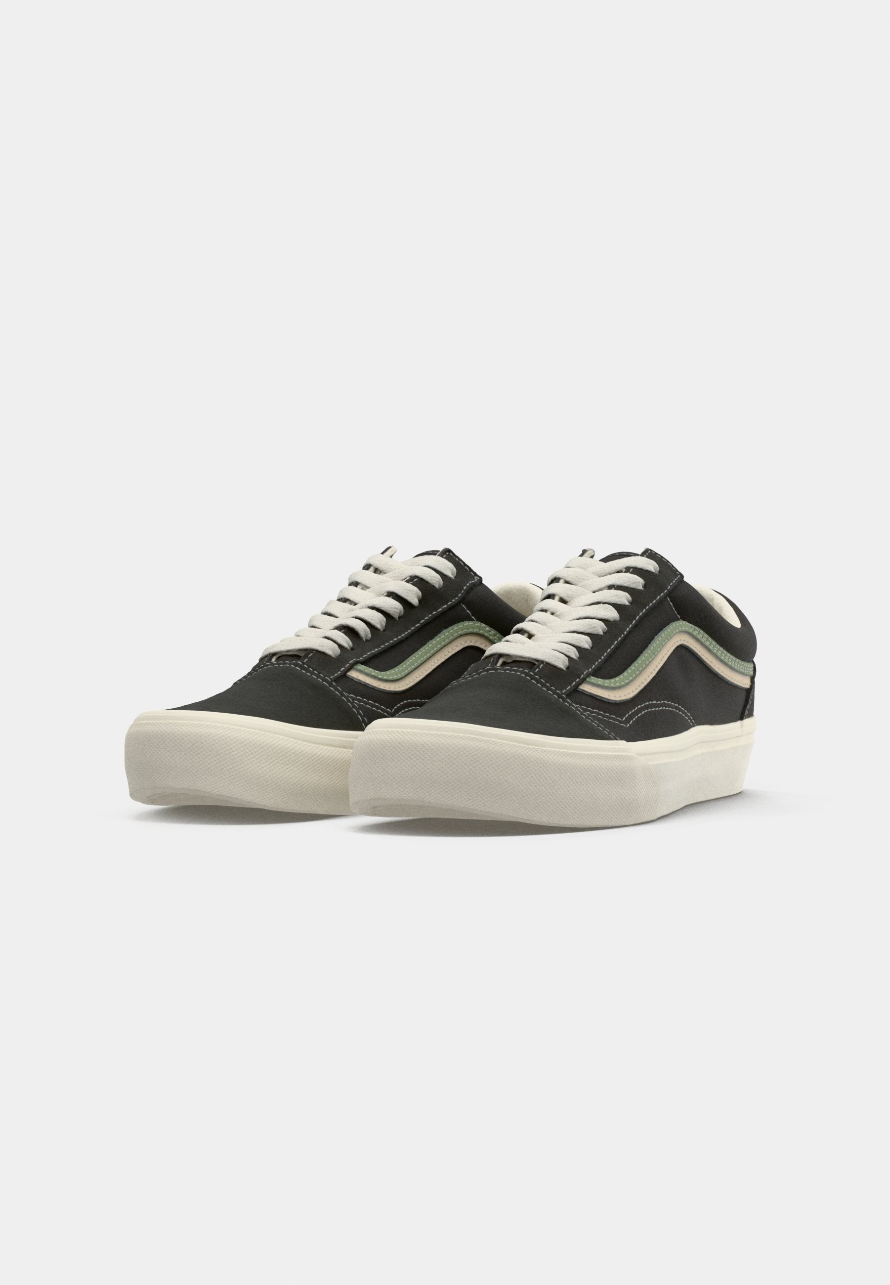 OLD SKOOL UNISEX - Skate shoes - faded black/neutral olive