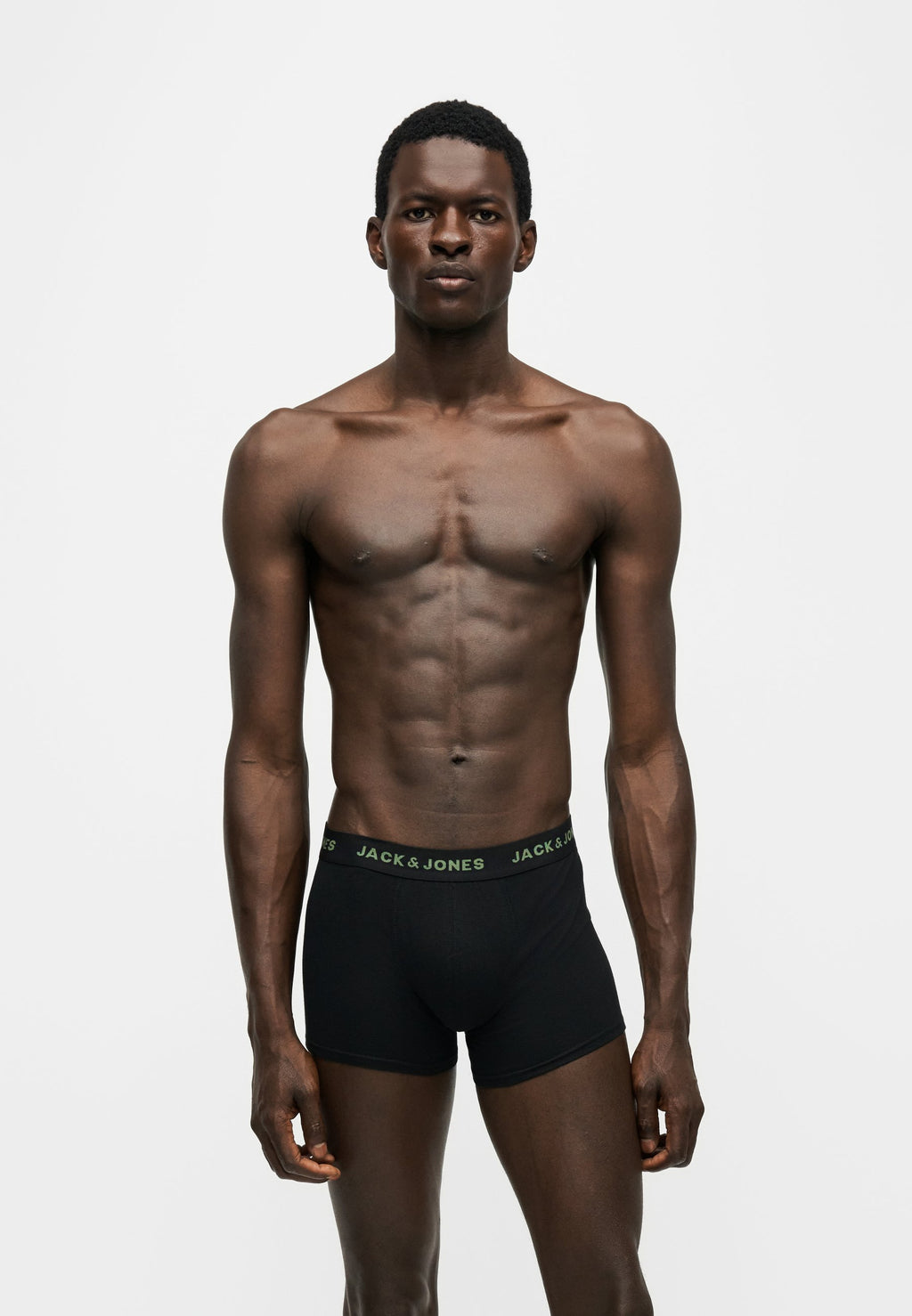 JACBASIC TRUNKS 7 PACK - شورتات - أسود