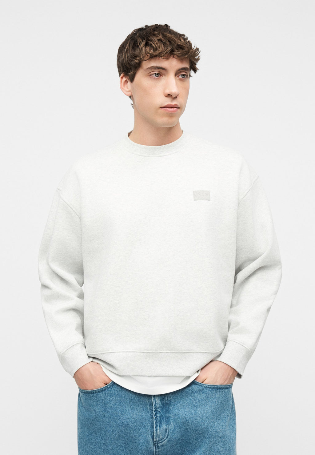 Sweatshirt - ash heather
