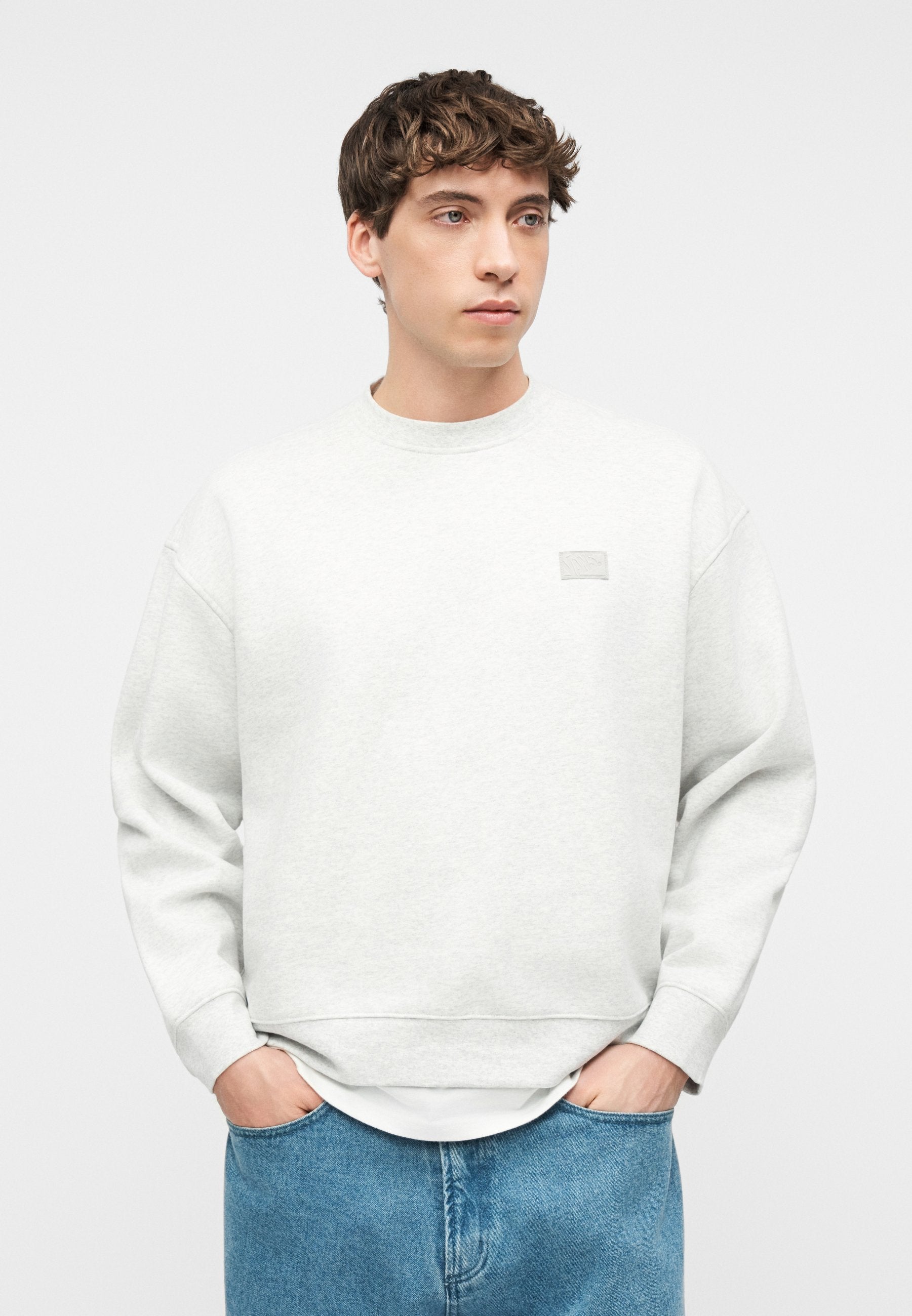 Sweatshirt - ash heather