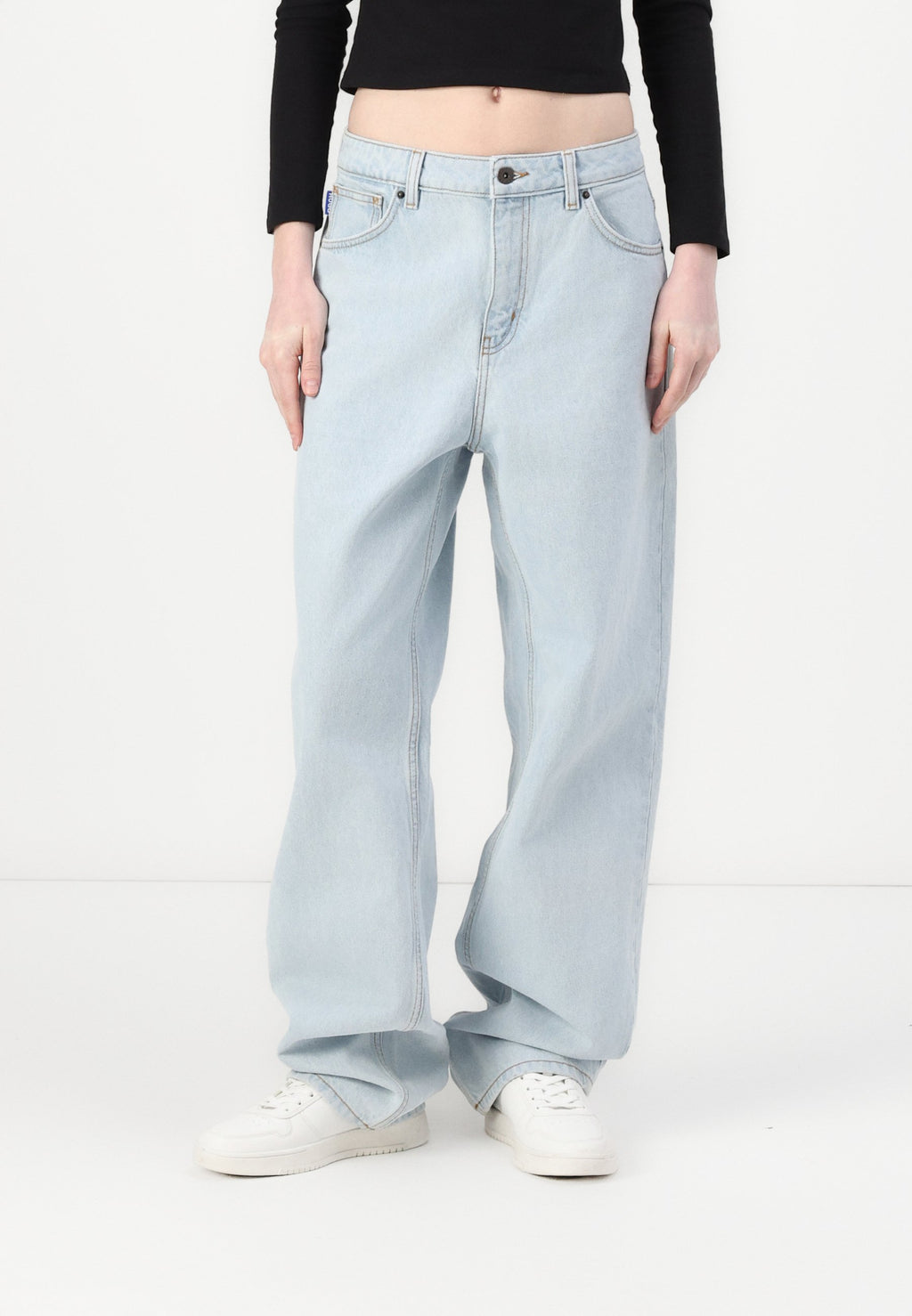 LENI - Wide Leg - turquoise/aqua