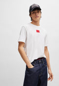 DIRAGOLINO - Basic T-shirt - white