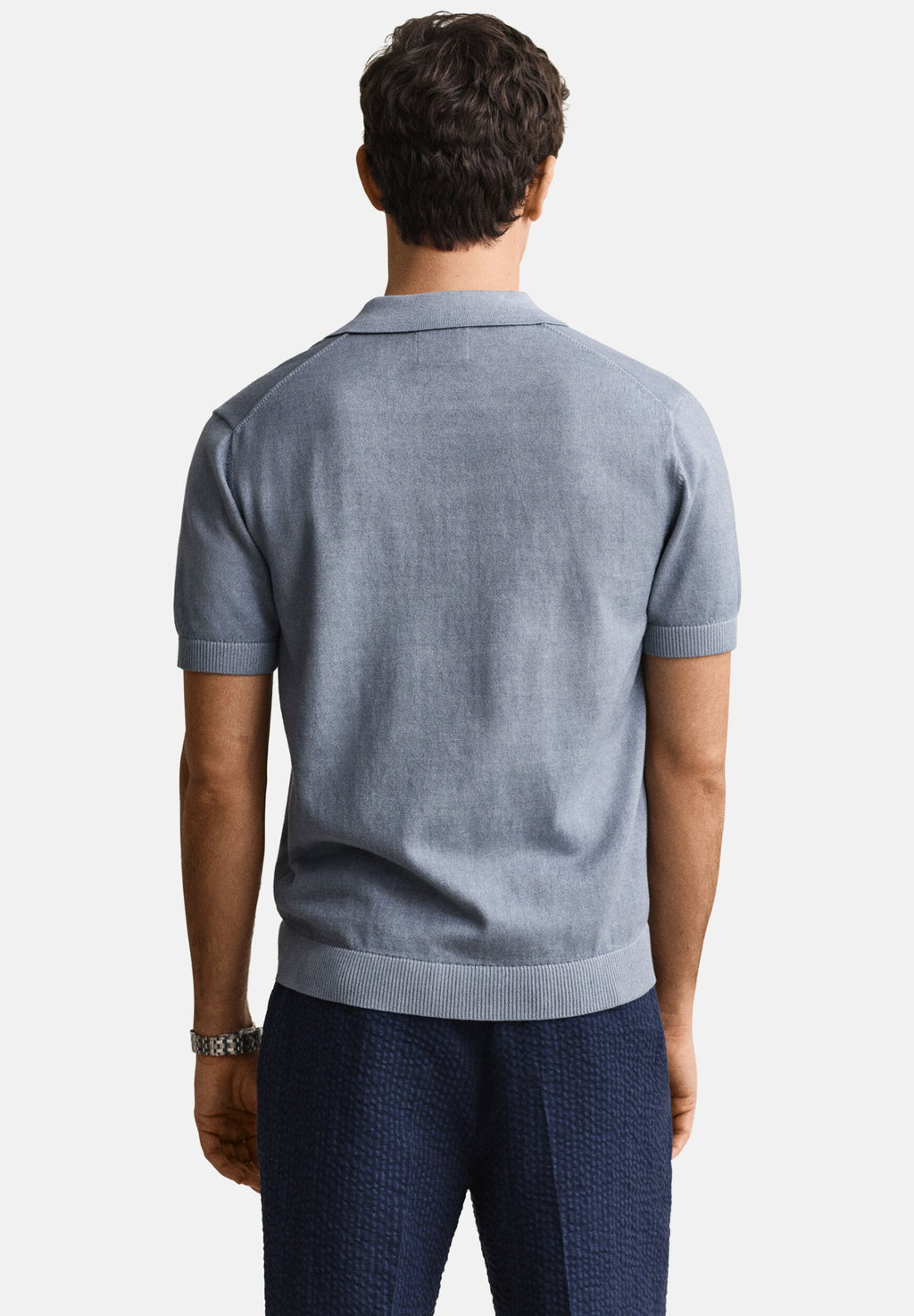 SUNFADED SS POLO - Polo shirt - faded denim