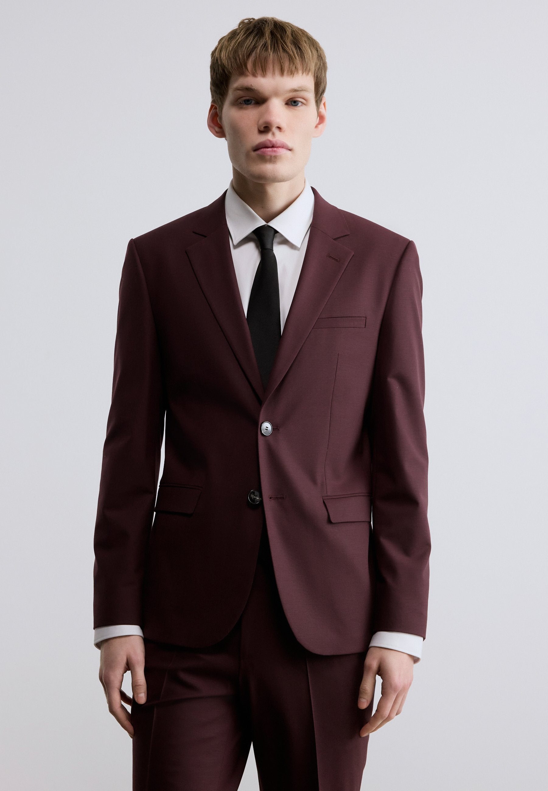 Blazer jacket - open brown