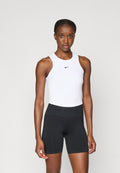 ONE FITTED CROP TANK - Top - white/black