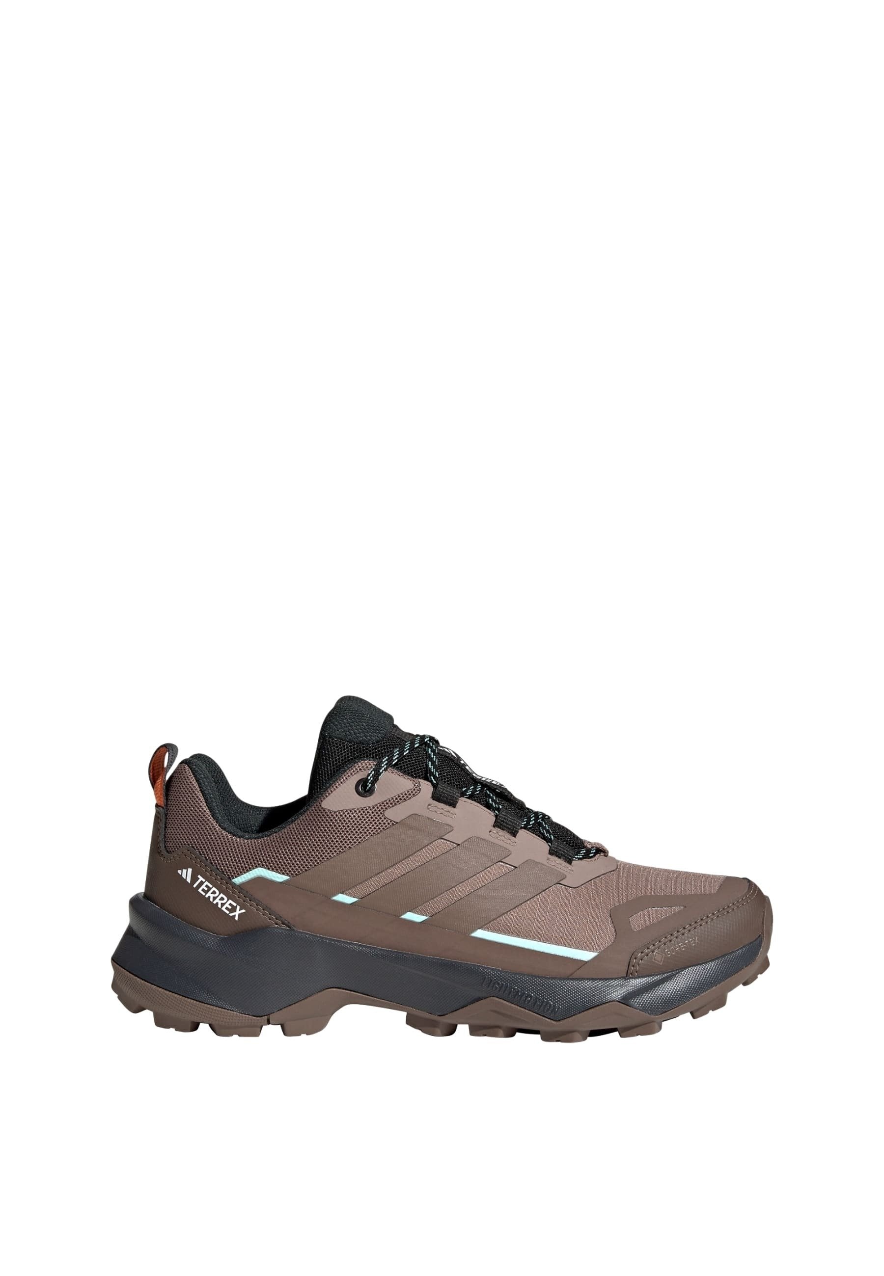 SKYCHASER AX5 GORE TEX - Hiking shoes - trace brown   earth strata   semi impact orange