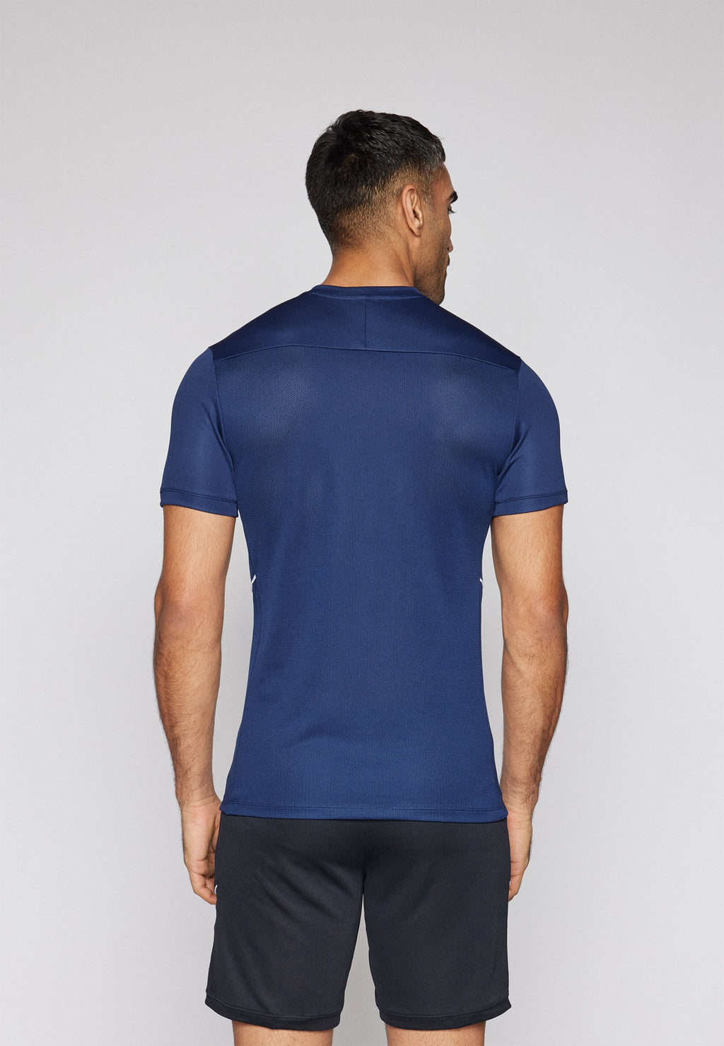 MEN'S SHORT SLEEVE SOCCER - Sports T-shirt - midnight navy/white