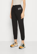 HERITAGE JOGGER - Tracksuit bottoms - true black
