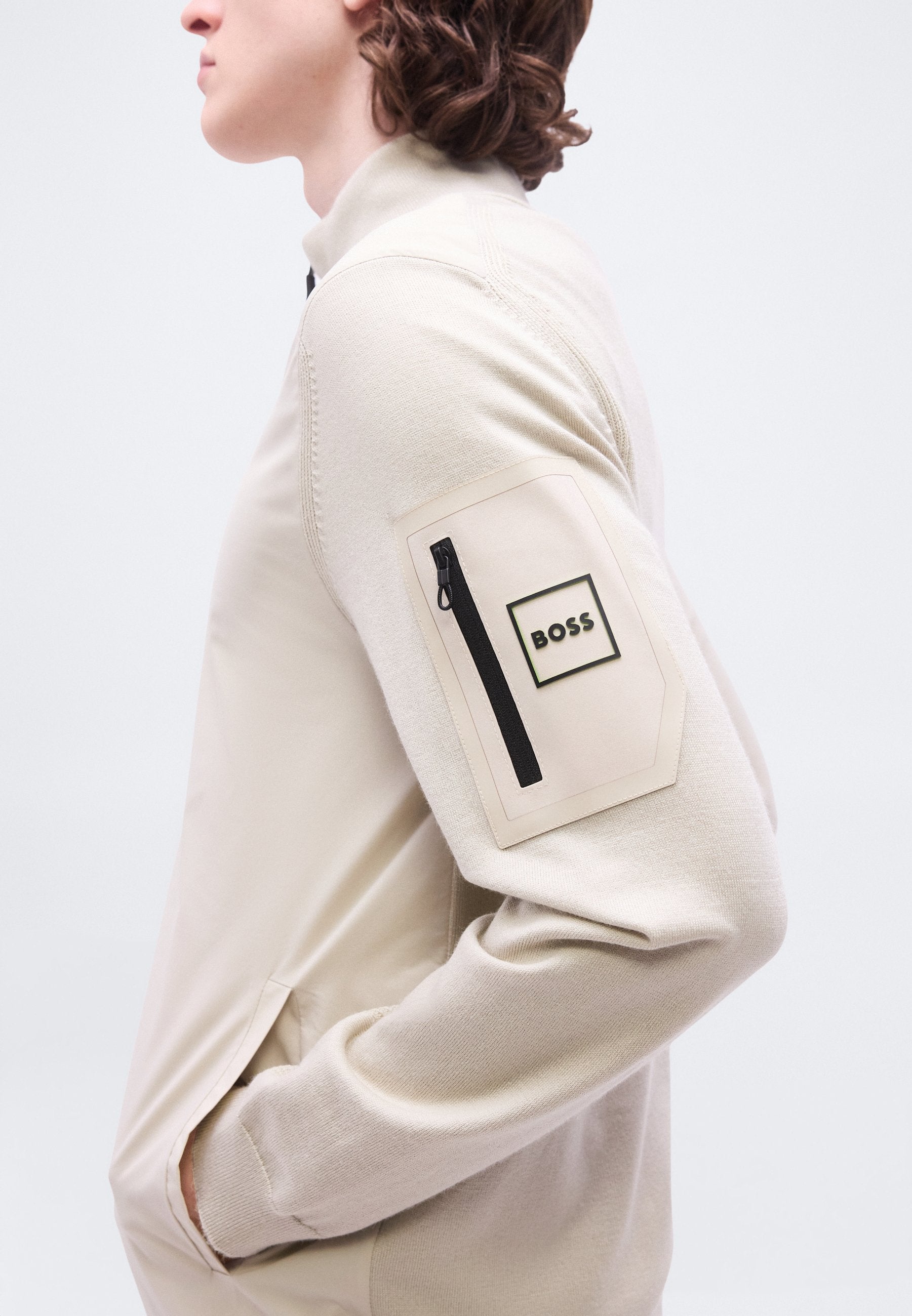 MOMENTUM-X - Cardigan - light beige