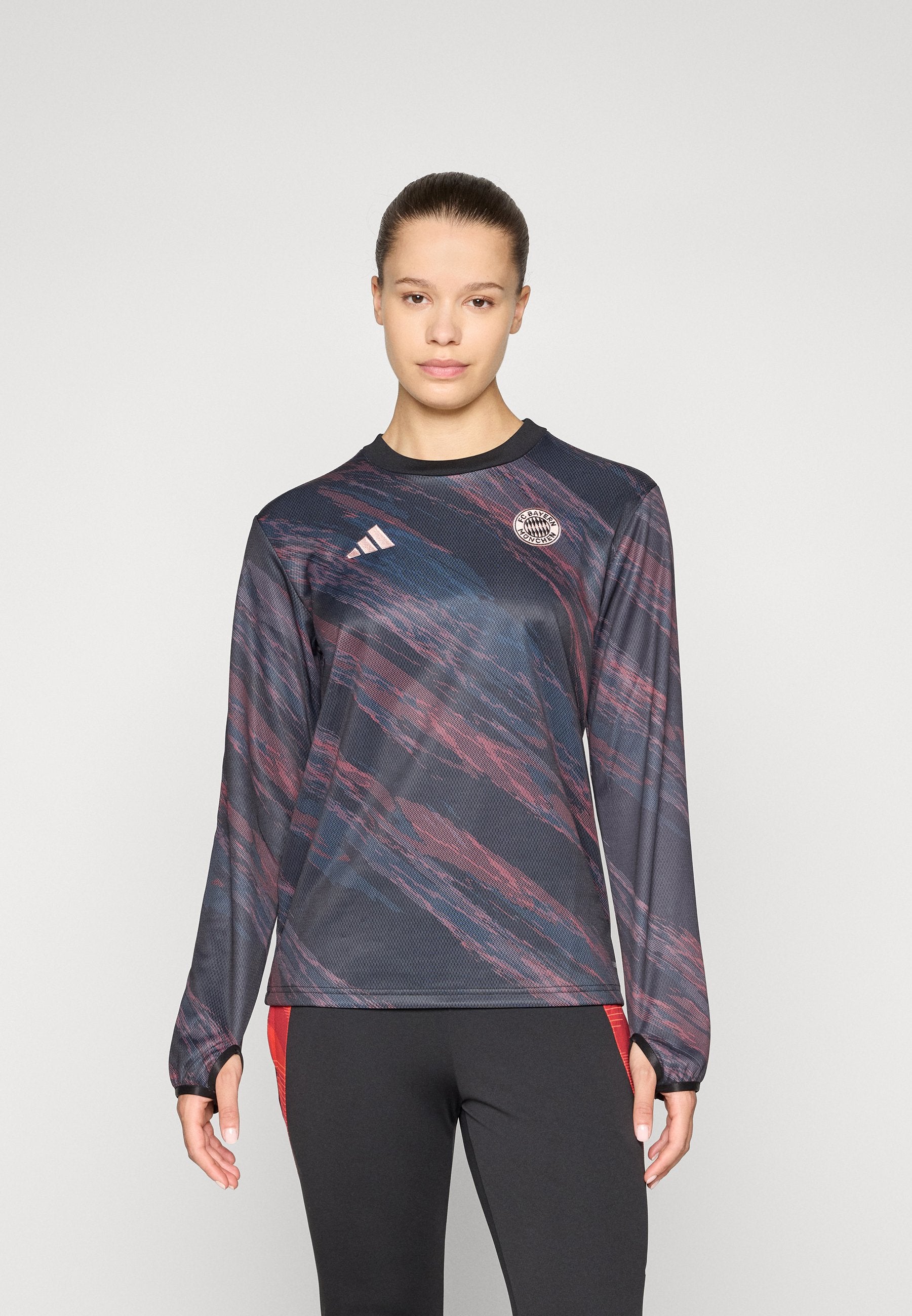FC BAYERN 2025/2026 PRE-MATCH WARM TOP - Club wear - black