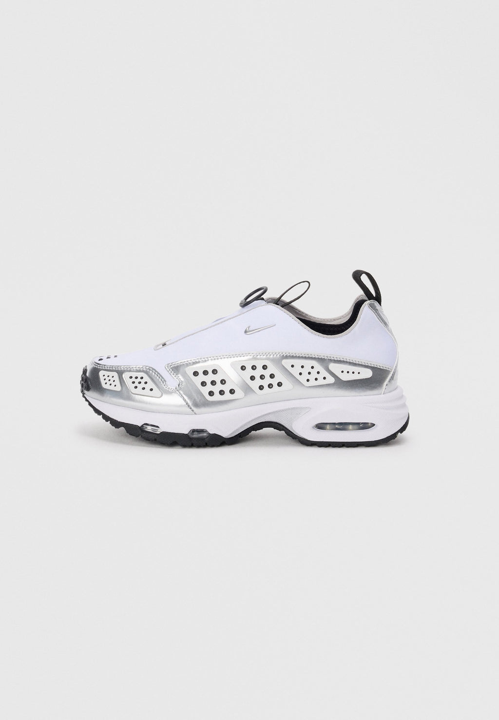 AIR MAX - Trainers - white/silver-coloured/black