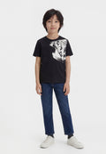 JUNIOR UNISEX - Print T-shirt - black