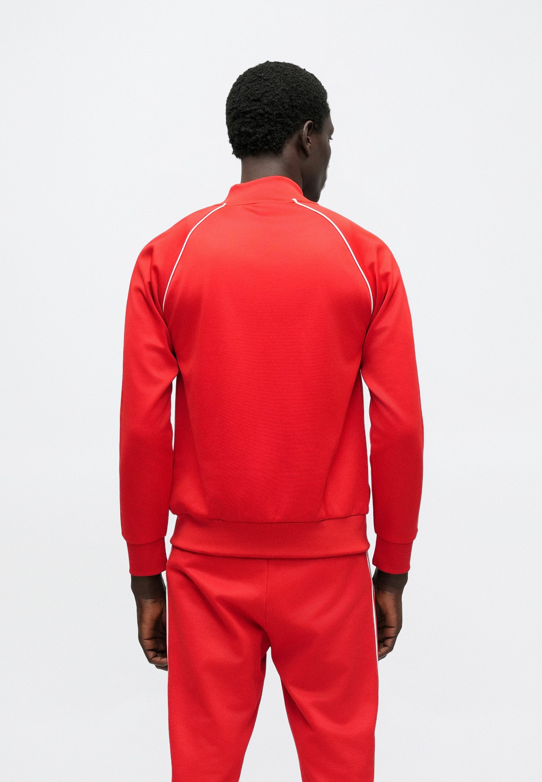 SST TT - Blouson aviateur - Better Scarlet/Blanc