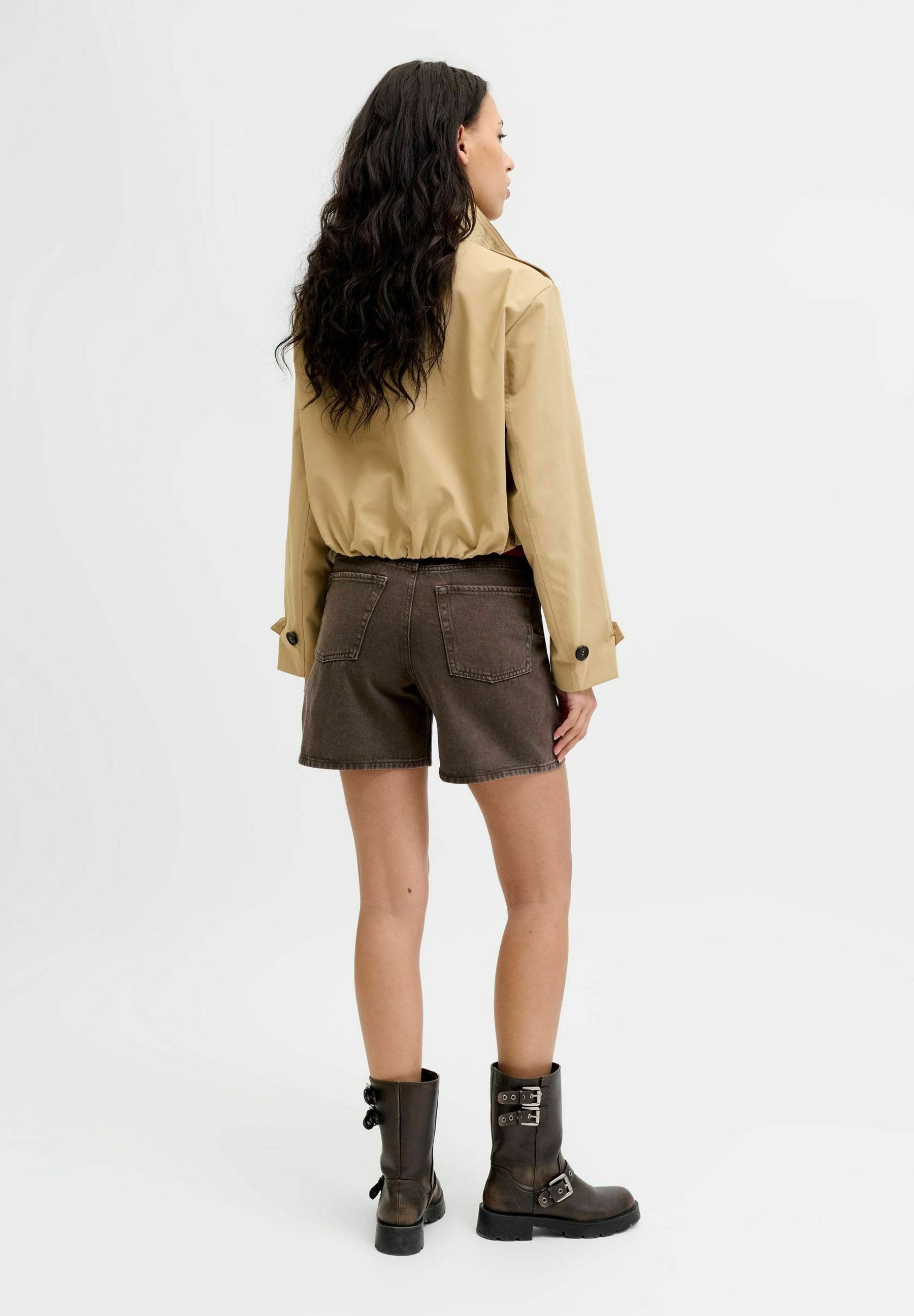 Denim JXSEVILLE Denim - Denim shorts - chocolate brown