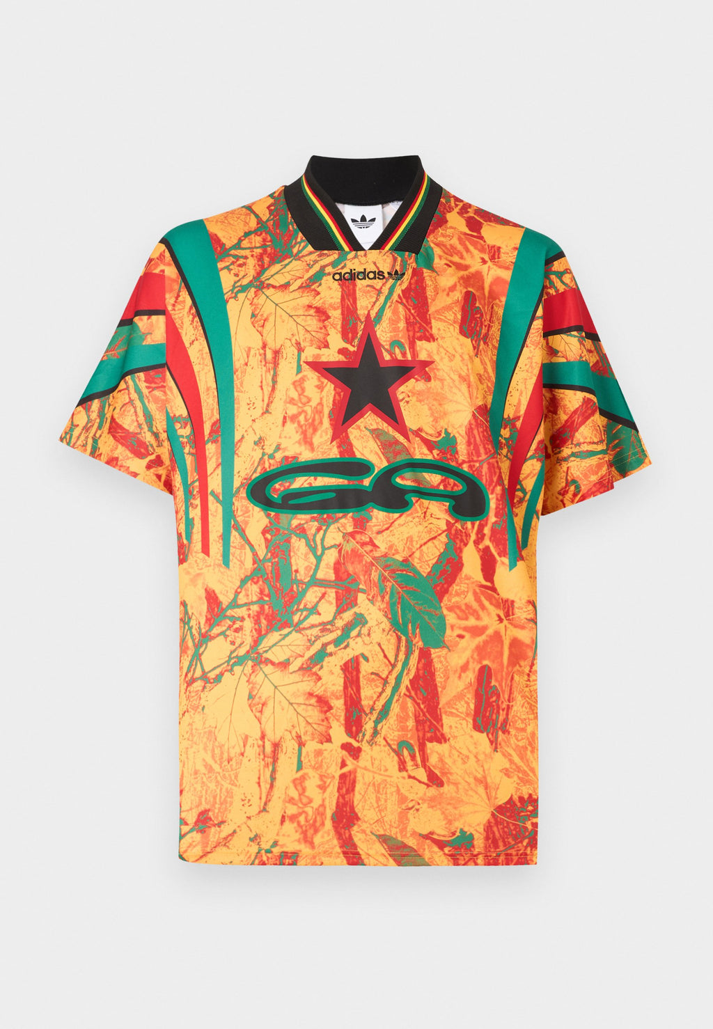 GRAPHIC - Print T-shirt - green/yellow/better scarlet
