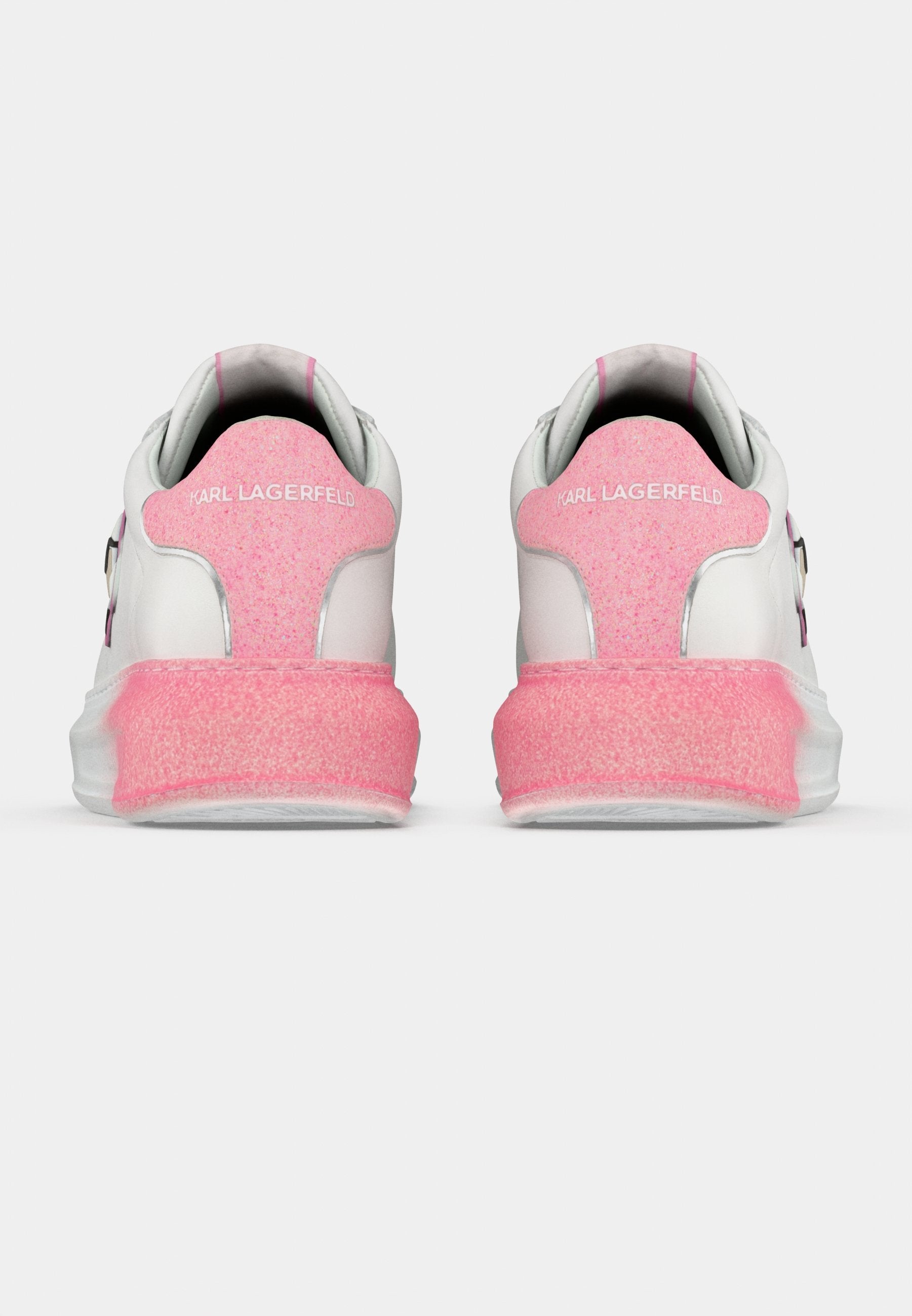KAPRI OMBRE LACE - Trainers - white/pink