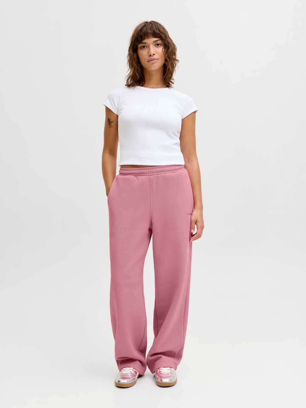 JXSTUDIO - Tracksuit bottoms - morning glory printsangria sunset jjxx logo