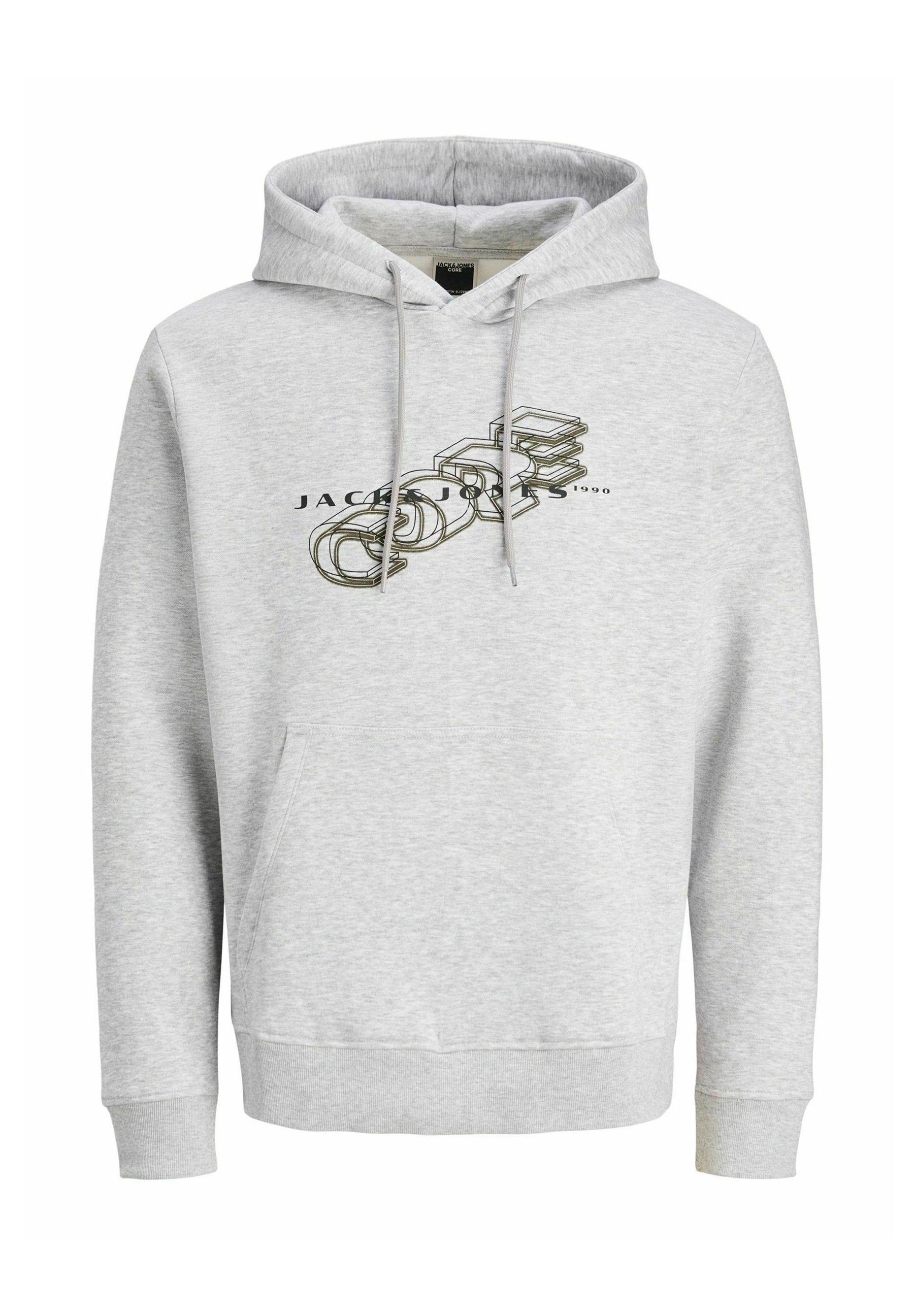 JCOFUSION BRANDING - Hoodie - light grey melange