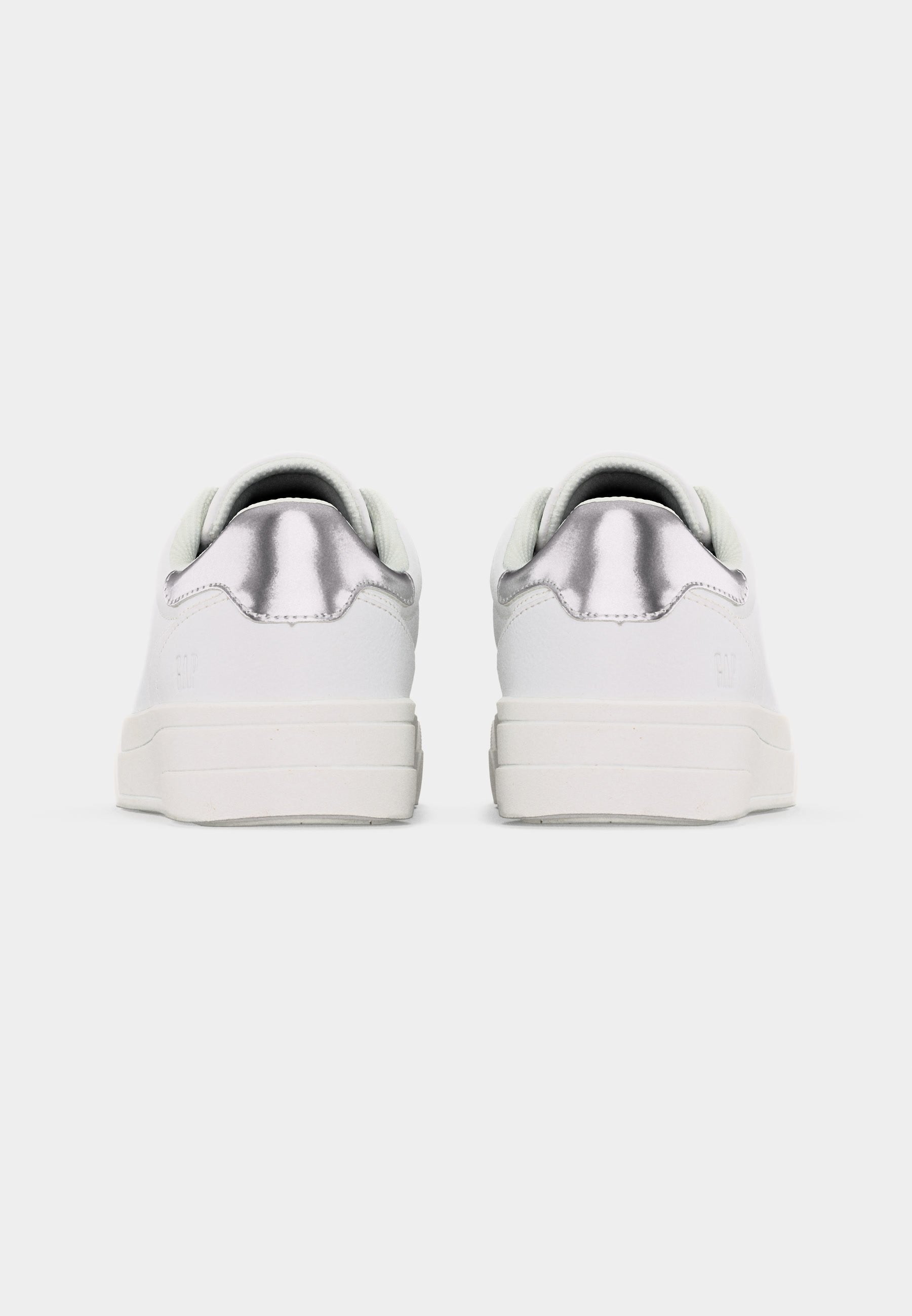 MOON II - Trainers - white/silver-coloured