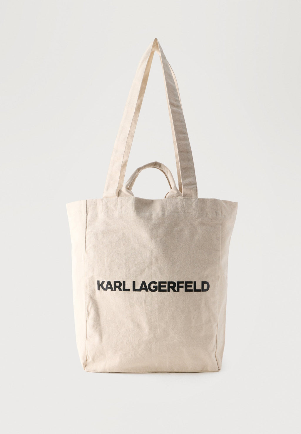 ELONGATED LOGO TOTE  UNISEX - Tote bag - natural