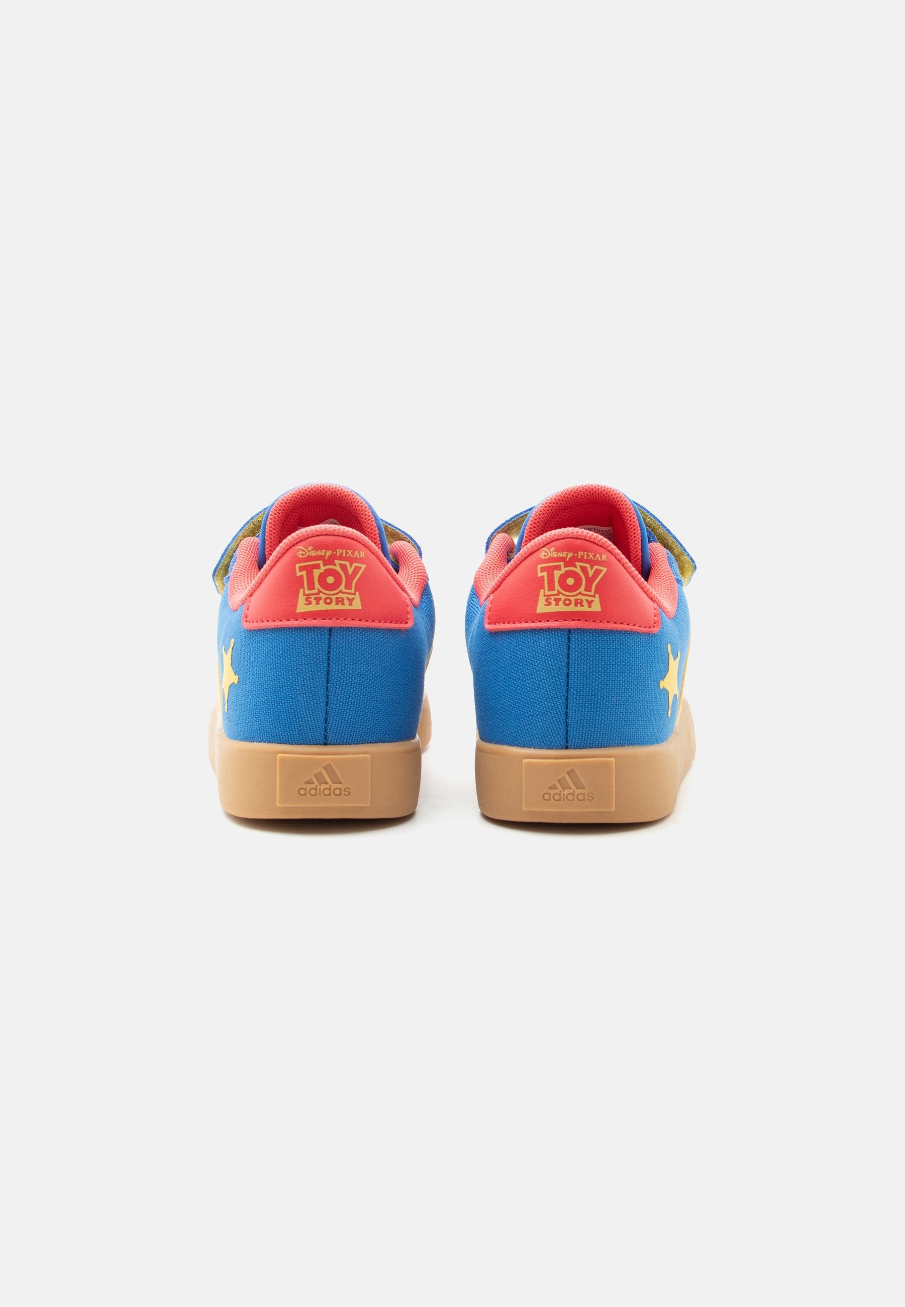 COURT UNISEX - Road running shoes - bright royal/bold gold-coloured/semi lucid red