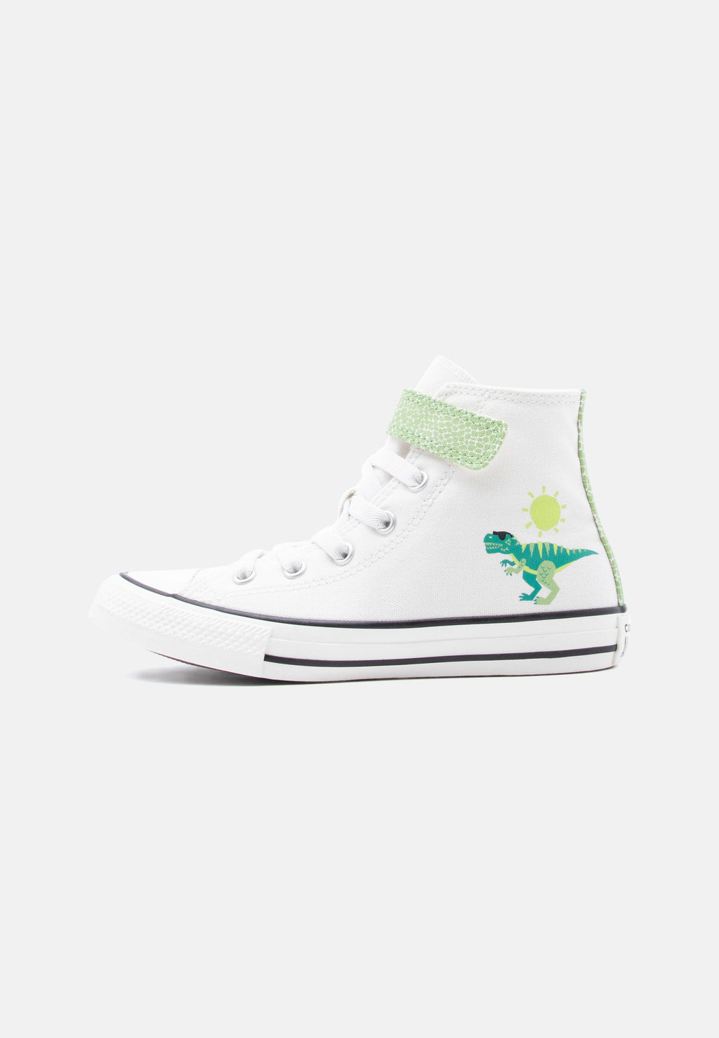 CHUCK TAYLOR ALL STAR EASY ON DINOS UNISEX - High-top trainers - vintage white/fresh cut