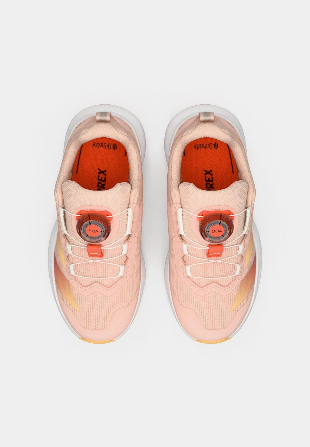 AGRAVIC UNISEX - Trail running shoes - semi impact orange/blush pink/ice tangerine