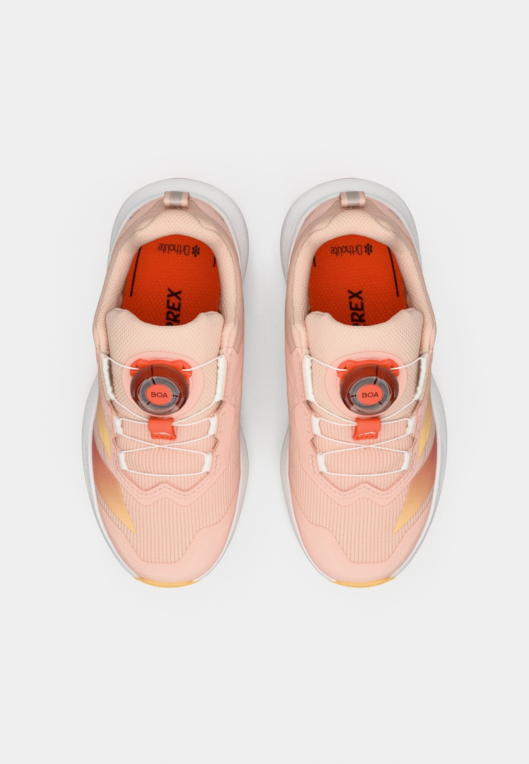 AGRAVIC UNISEX - Trail running shoes - semi impact orange/blush pink/ice tangerine