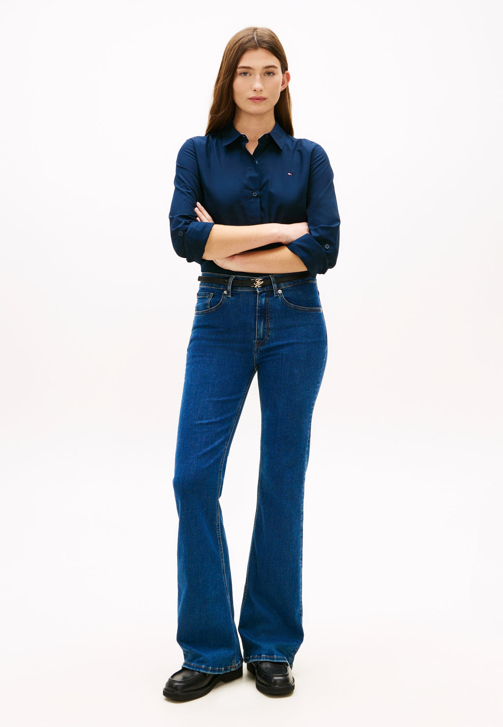 MID RISE FLARED LEG JEANS - Bootcut jeans - emi