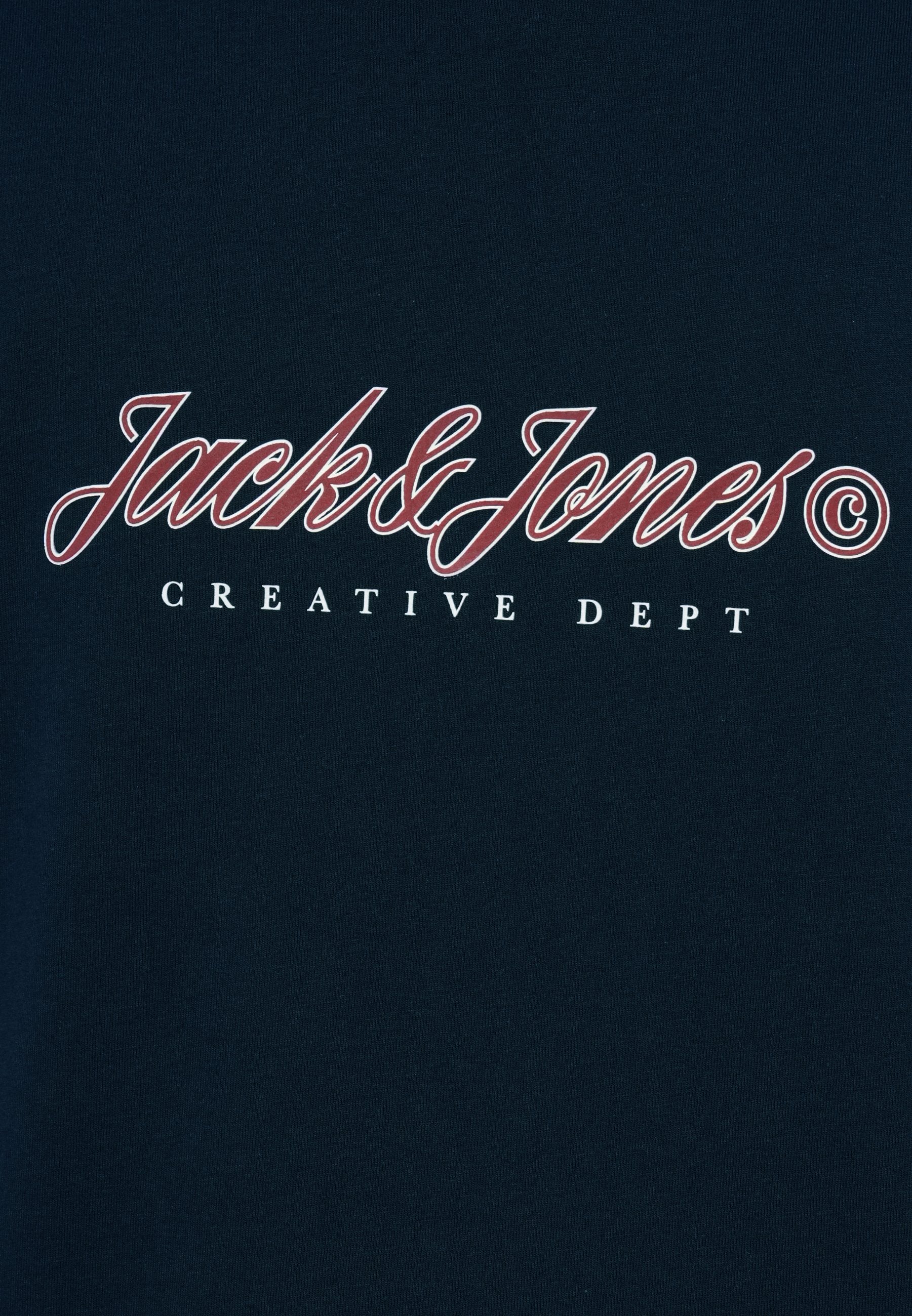 JORMONTAUK TYPE FRONT TEE - Print T-shirt - sky captain