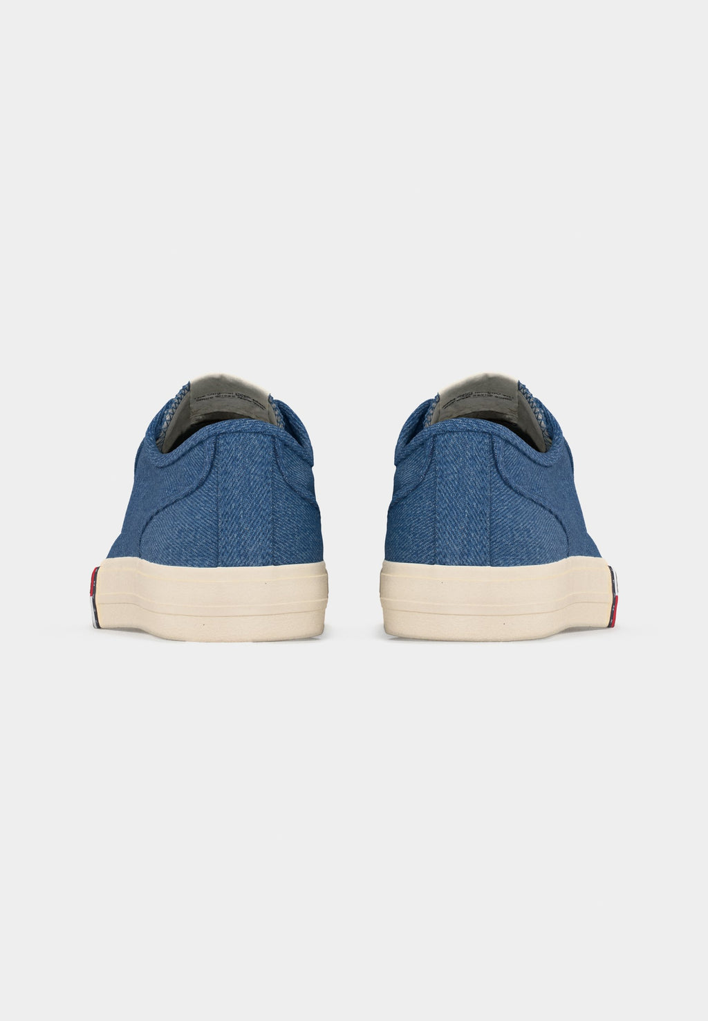 ARCHIVE FLAG STRIPE WASHED DENIM TRAINERS - Trainers - denim