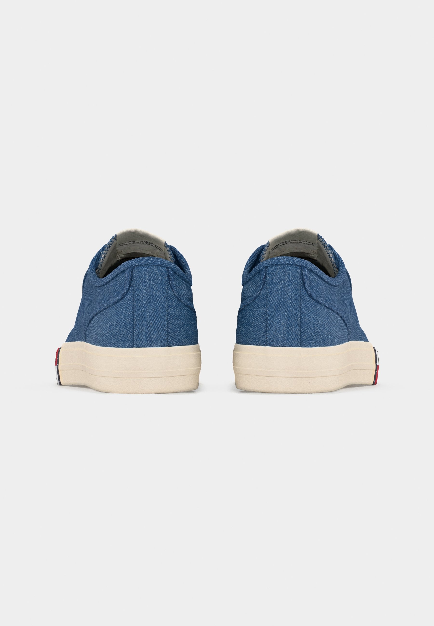 ARCHIVE FLAG STRIPE WASHED DENIM TRAINERS - Trainers - denim