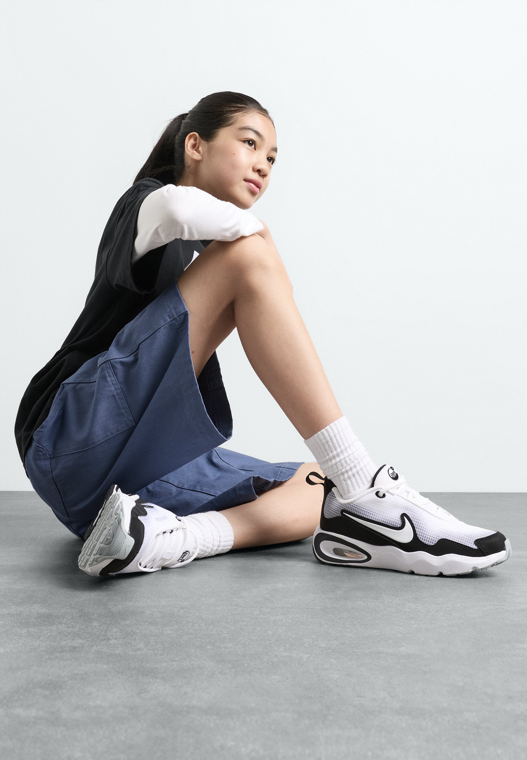 AIR MAX NOVA UNISEX - Trainers - white/black/wolf grey