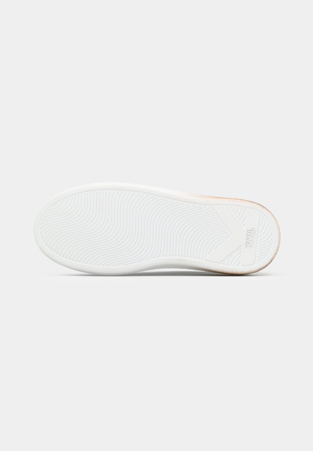 KAPRI OMBRE LACE - Trainers - white/gold-coloured