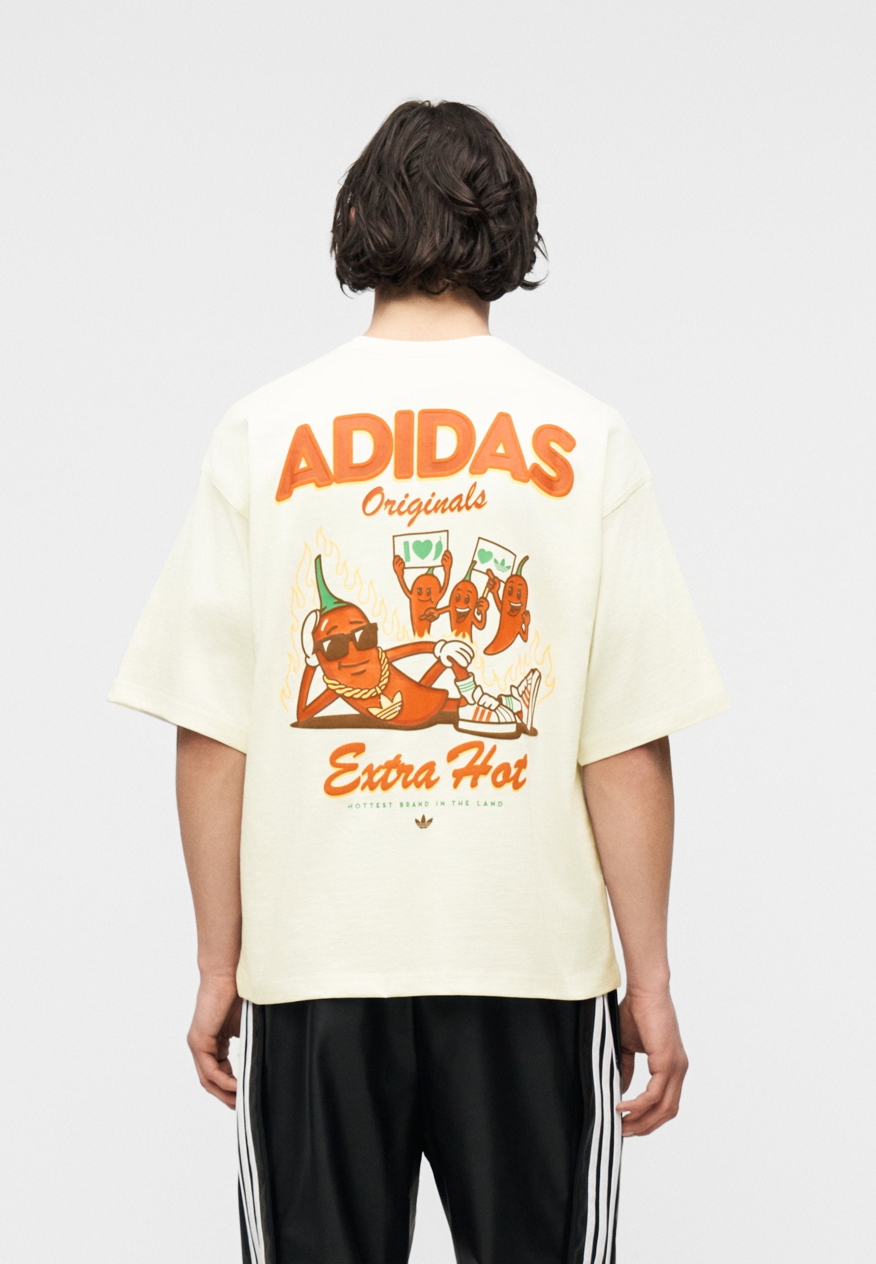 NEW CHILI UNISEX - Print T-shirt - off-white