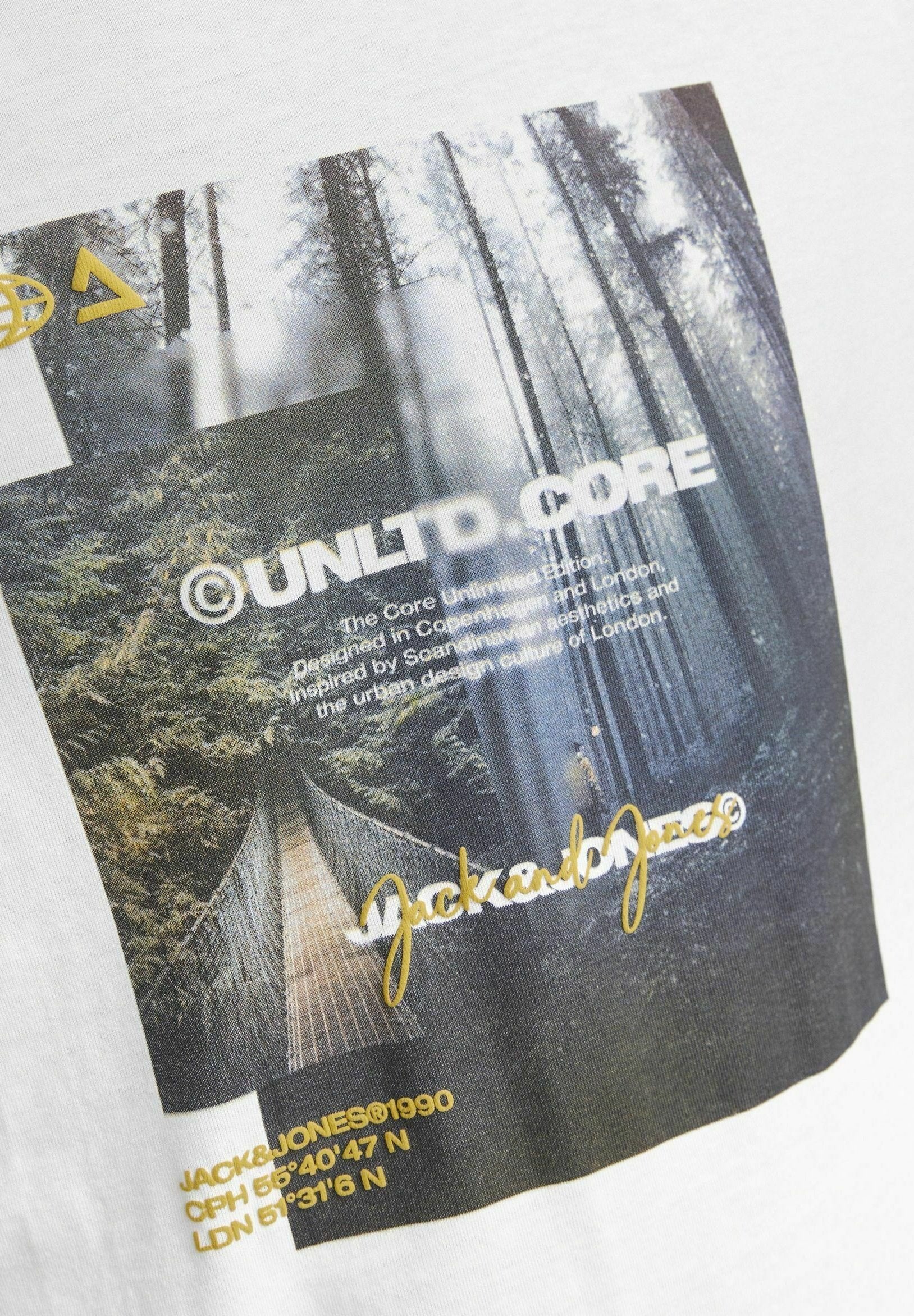 Printed - Print T-shirt - white