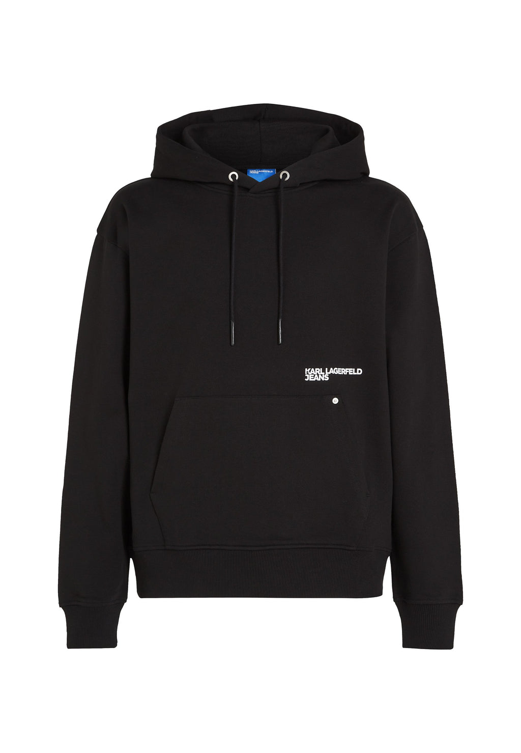 RELAX MONOGRAM HOODIE - Hoodie - black