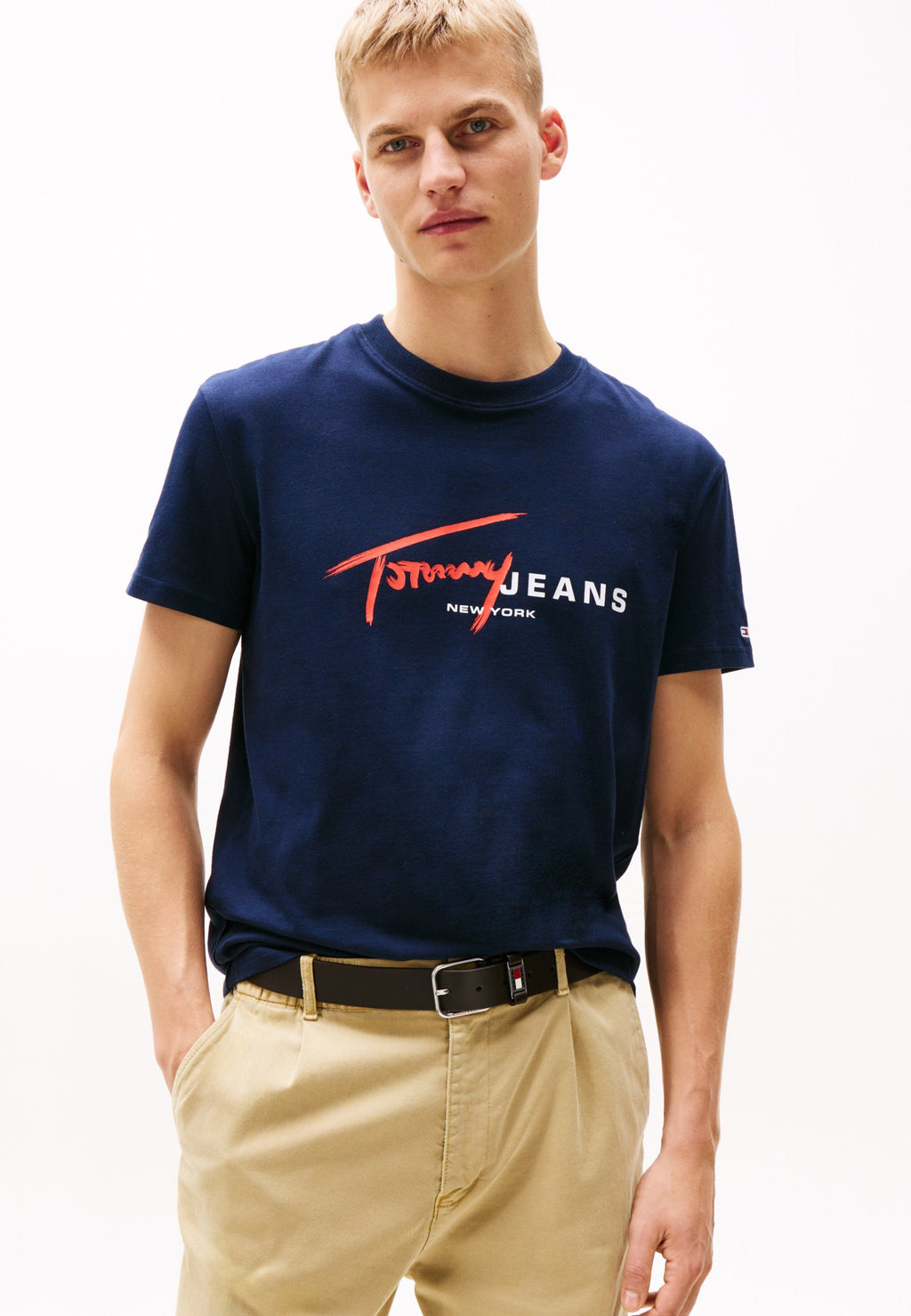 DNA TEE - Print T-shirt - dark night navy