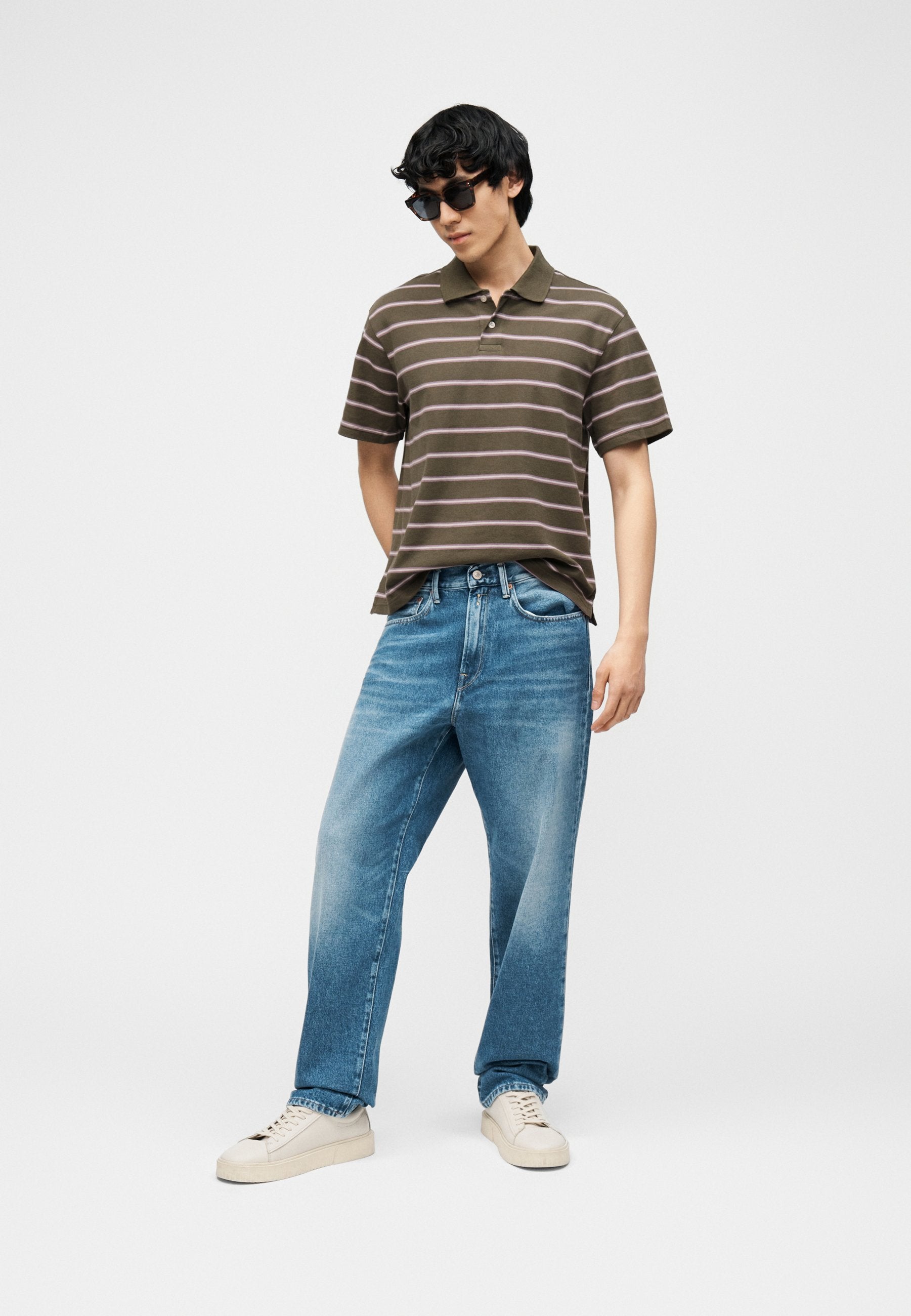 RELAXED  - Polo shirt - green