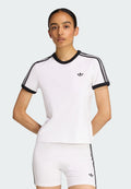 3S TEE SLIM - Print T-shirt - white black