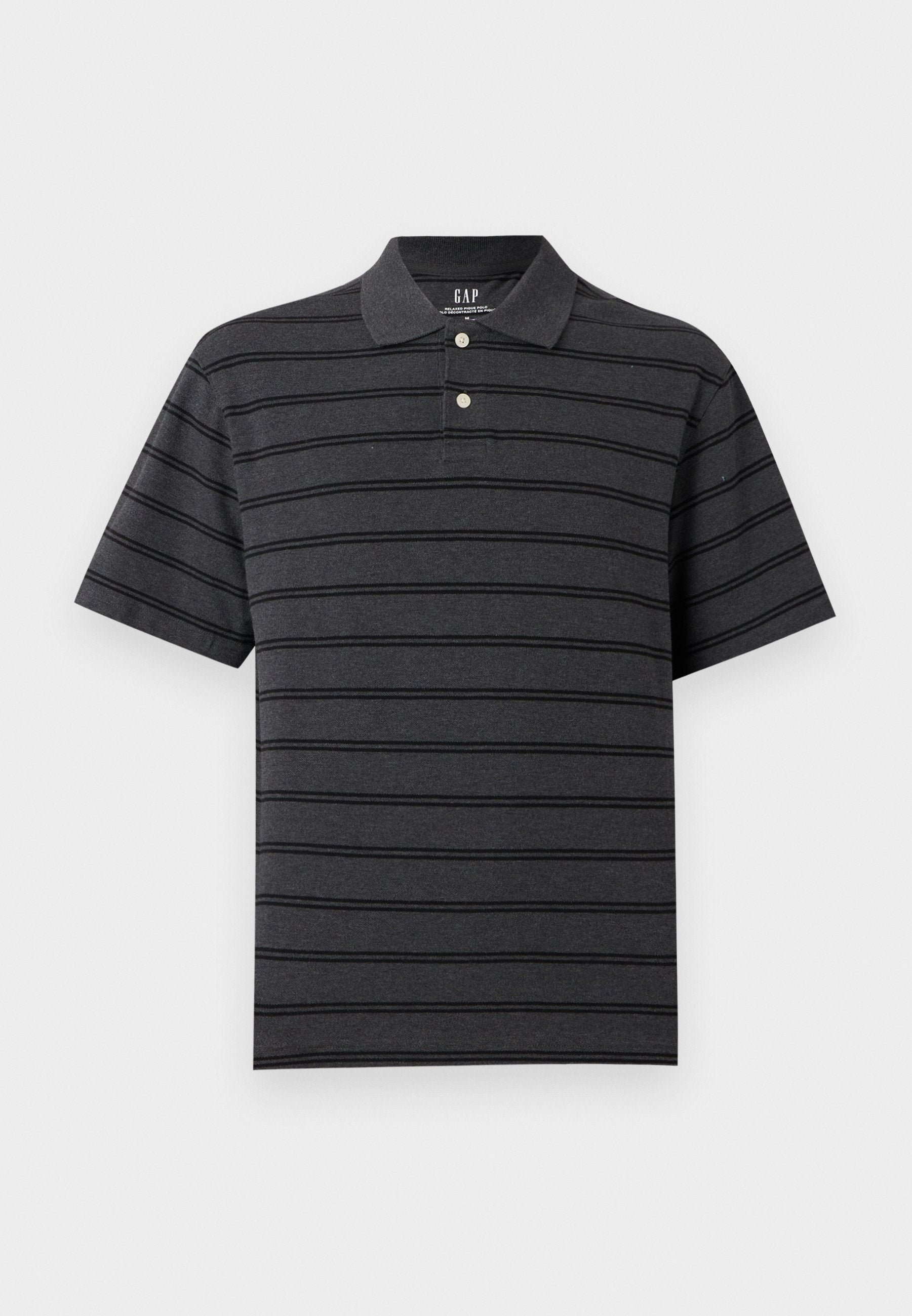 RELAXED  - Polo shirt - grey/black