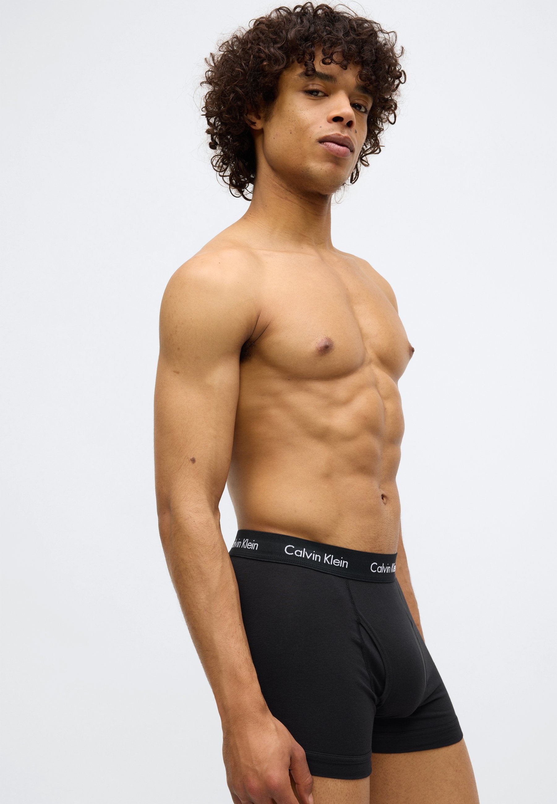CALEÇONS COURTS 7 PACK COTON STRETCH - Caleçons courts - noir