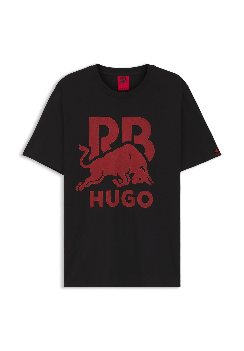 Print T-shirt - black