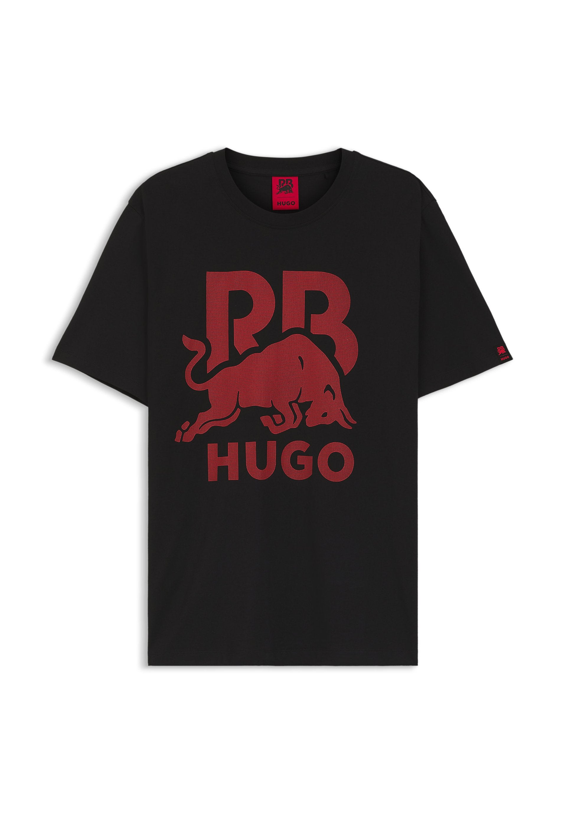 Print T-shirt - black